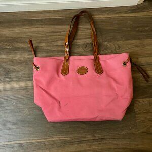 Dooney & Bourke Pink Nylon Shopper
